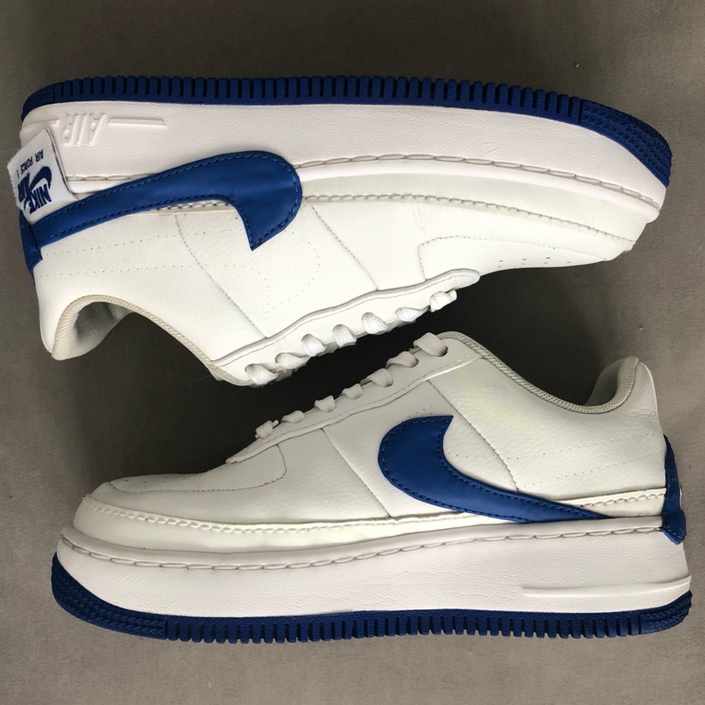 Nike Air Force 1 Jester 'Game Royal' White Wmn’s 5.5 Like New!